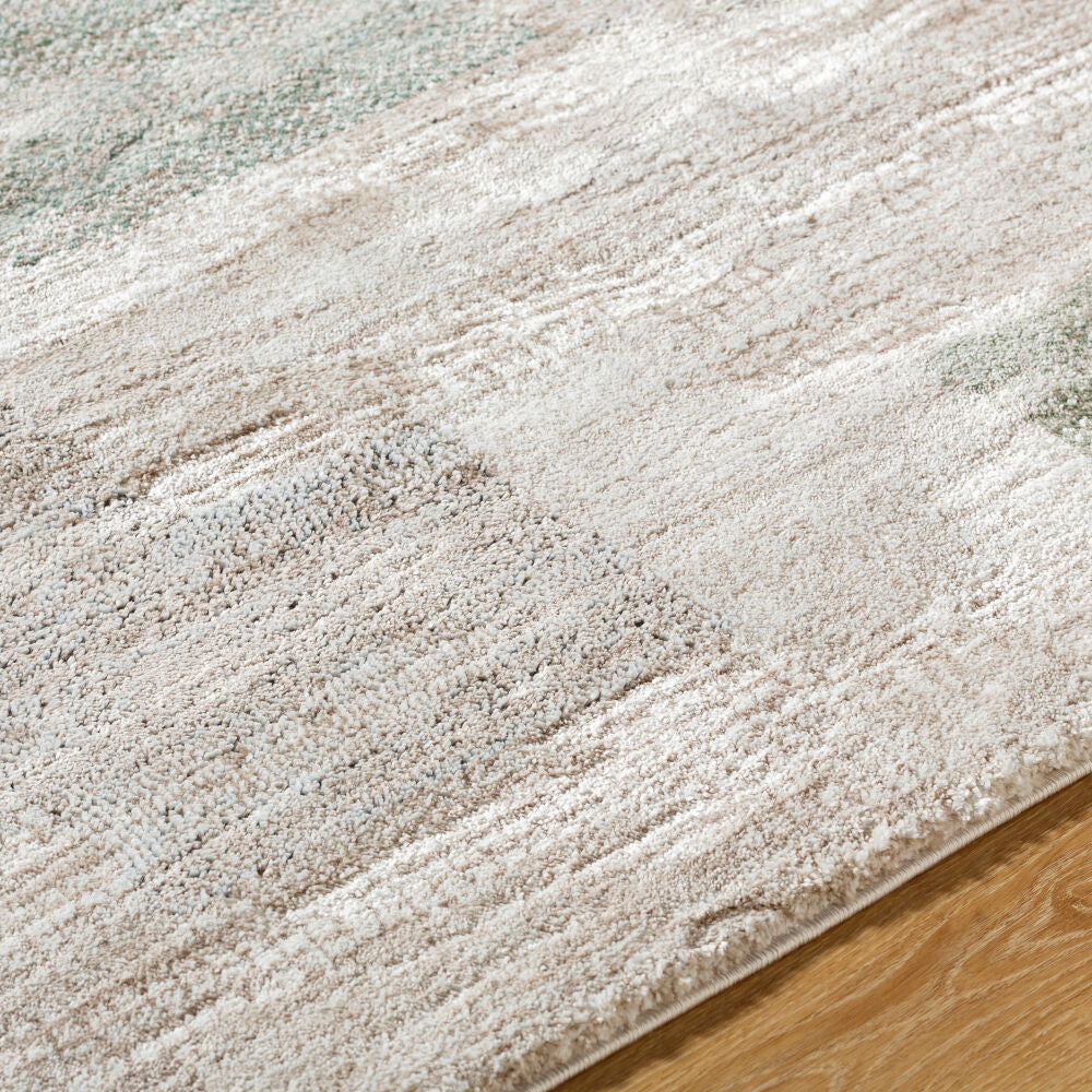 Montana Black/Tan Machine Woven Rug MTN-2318 - texture
