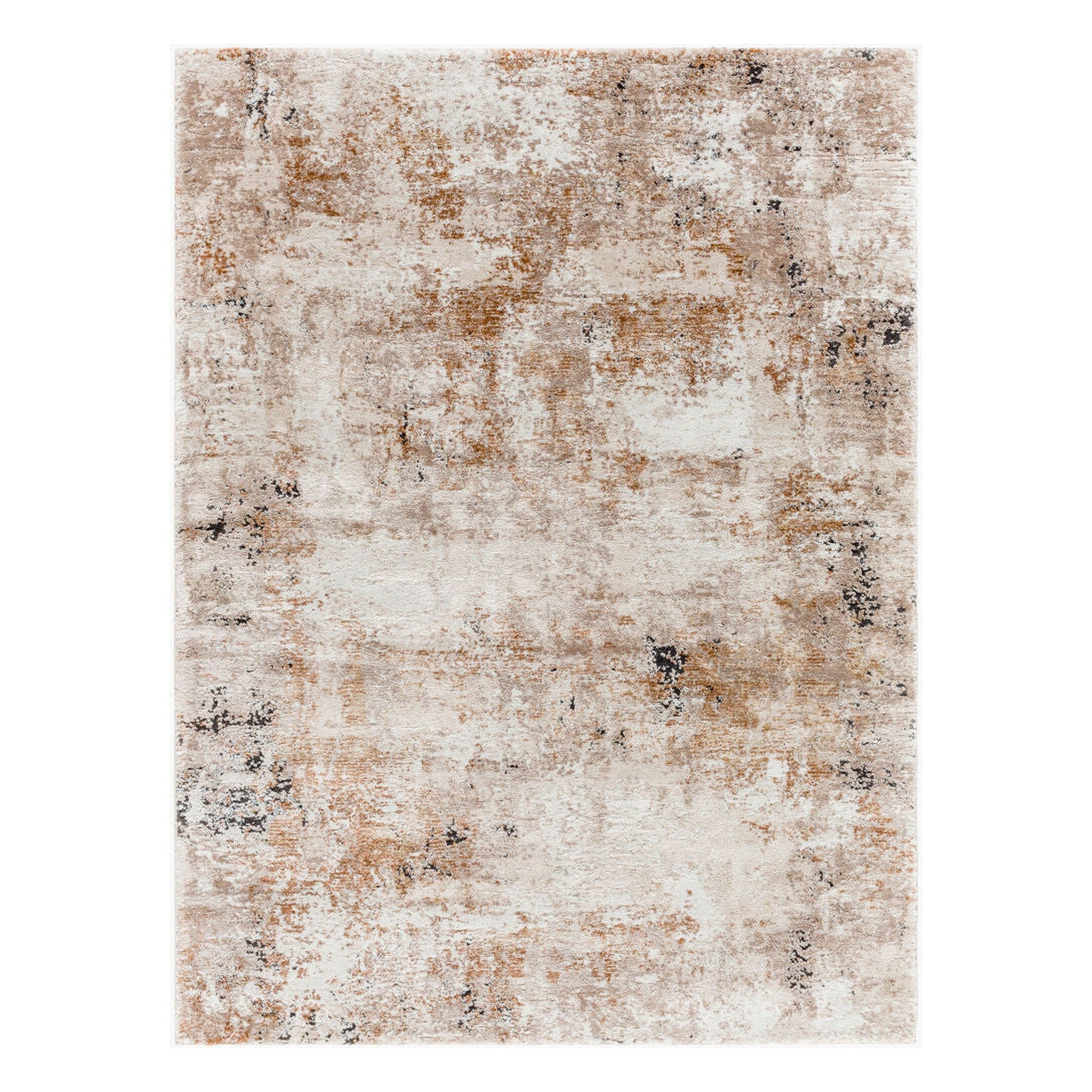 Montana Black/Tan Machine Woven Rug MTN-2319 - 5'3" x 7'