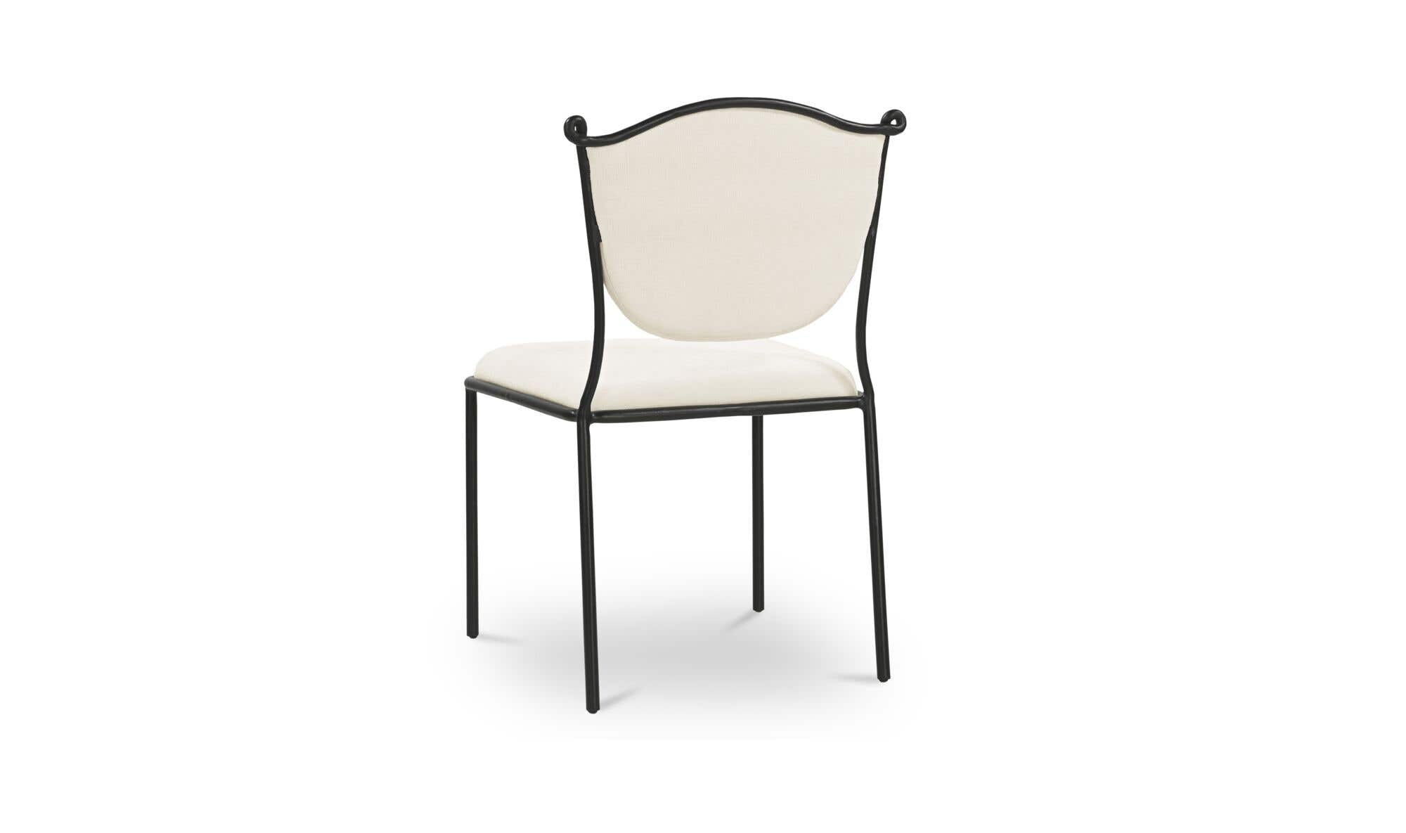Ferris Dining Chair Cream by Moe's Home Collection - view 8