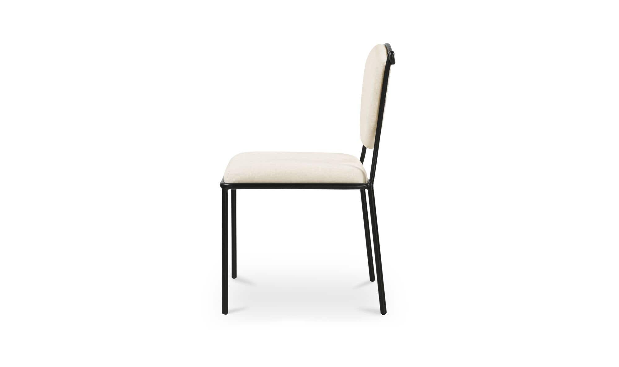 Ferris Dining Chair Cream by Moe's Home Collection - view 11