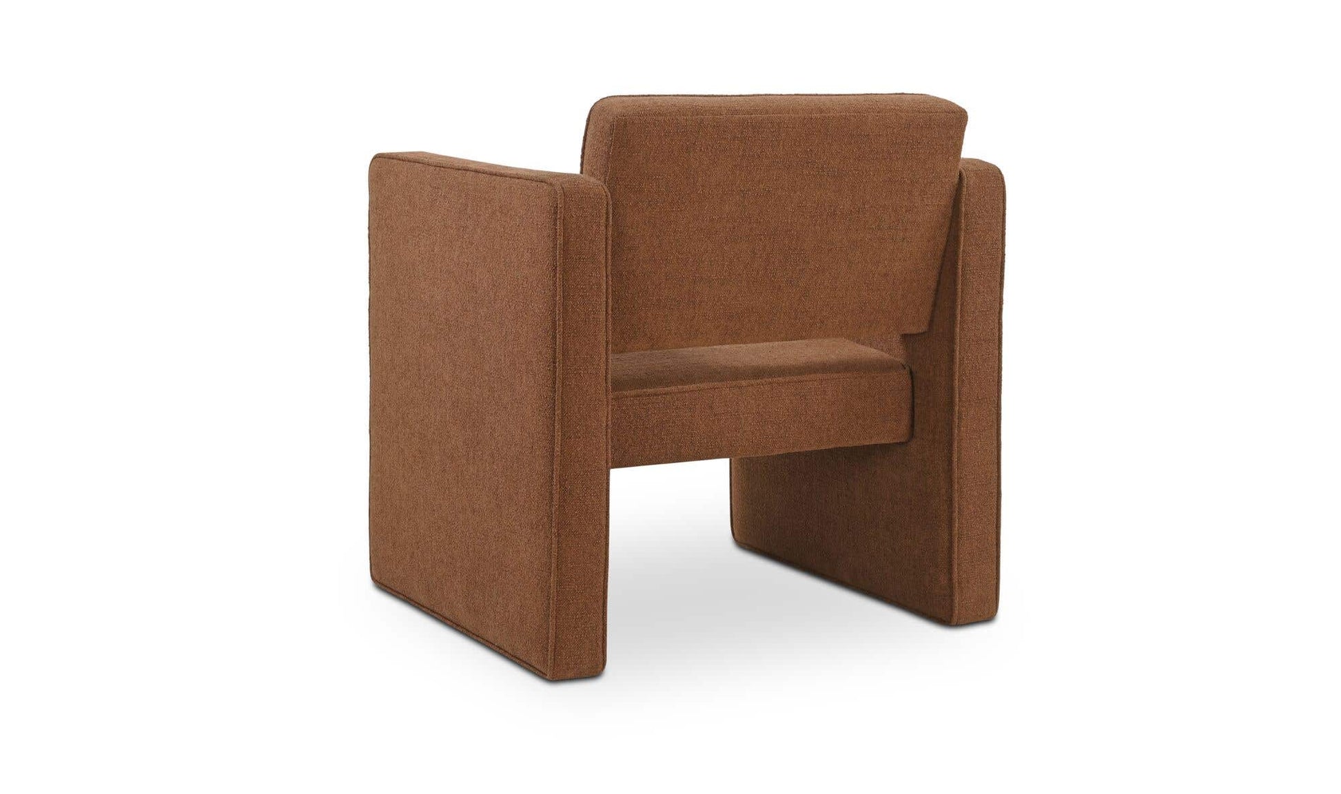 Harris Accent Chair Burgundy by Moe's Home Collection - view 8