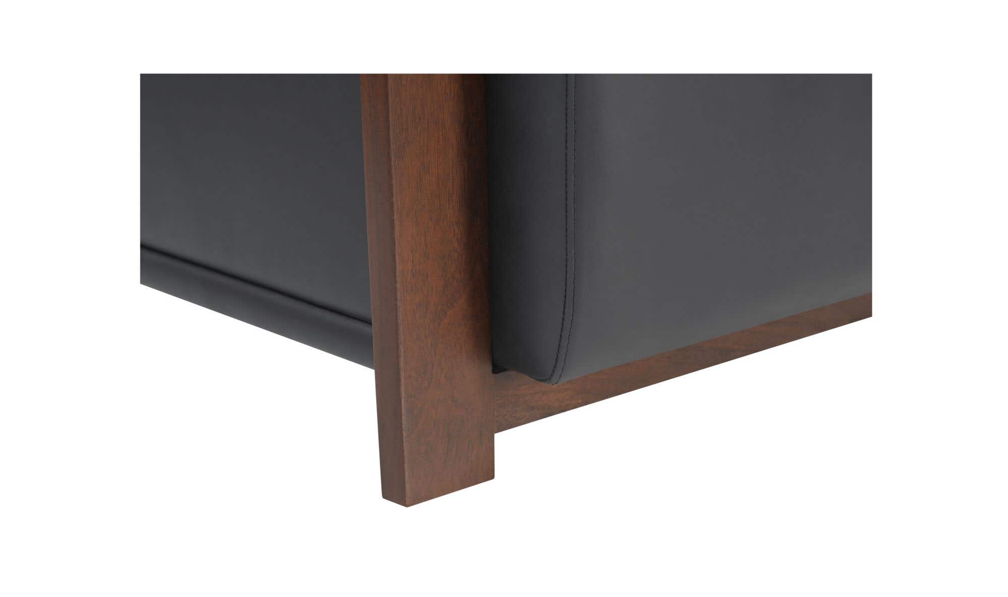 Barnes Accent Chair Black by Moe's Home Collection - view 9