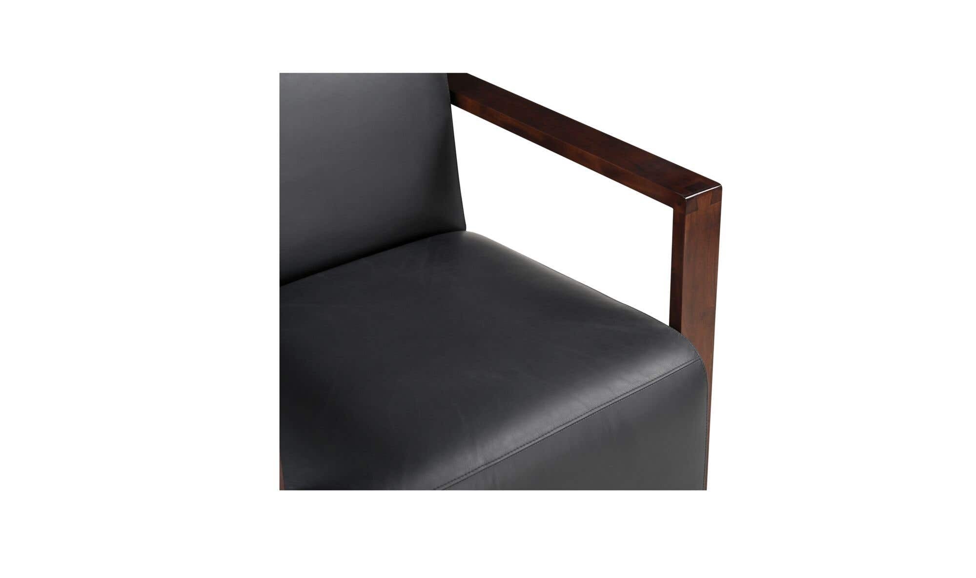Barnes Accent Chair Black by Moe's Home Collection - view 10