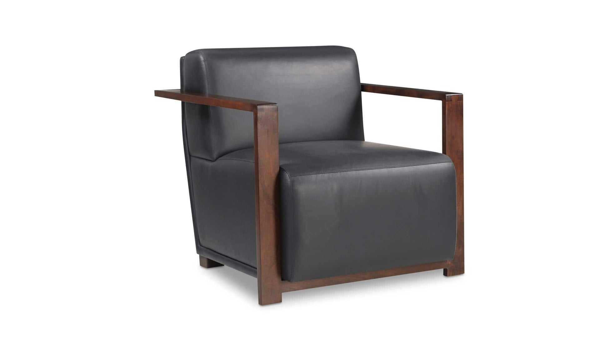 Barnes Accent Chair Black by Moe's Home Collection - view 5