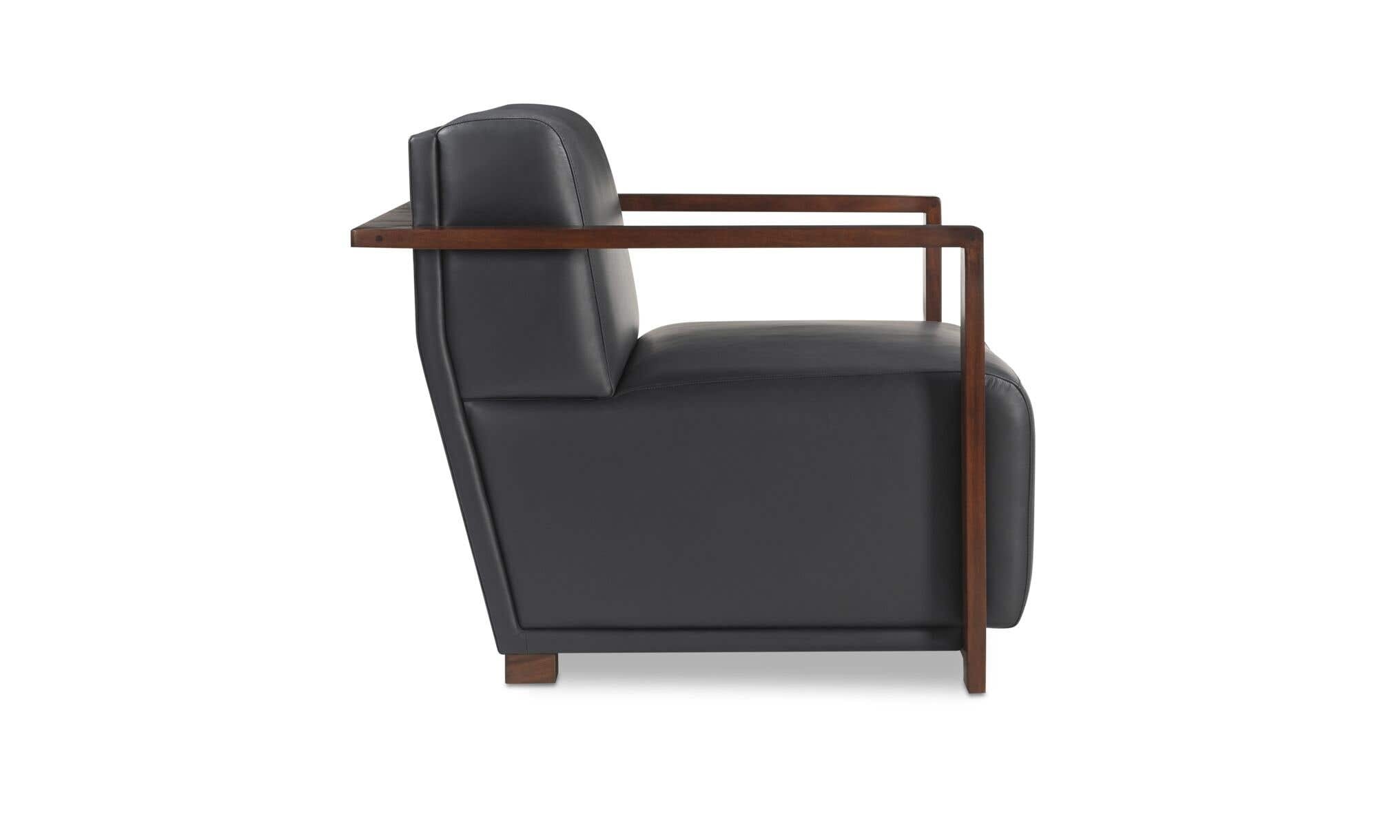 Barnes Accent Chair Black by Moe's Home Collection - view 6