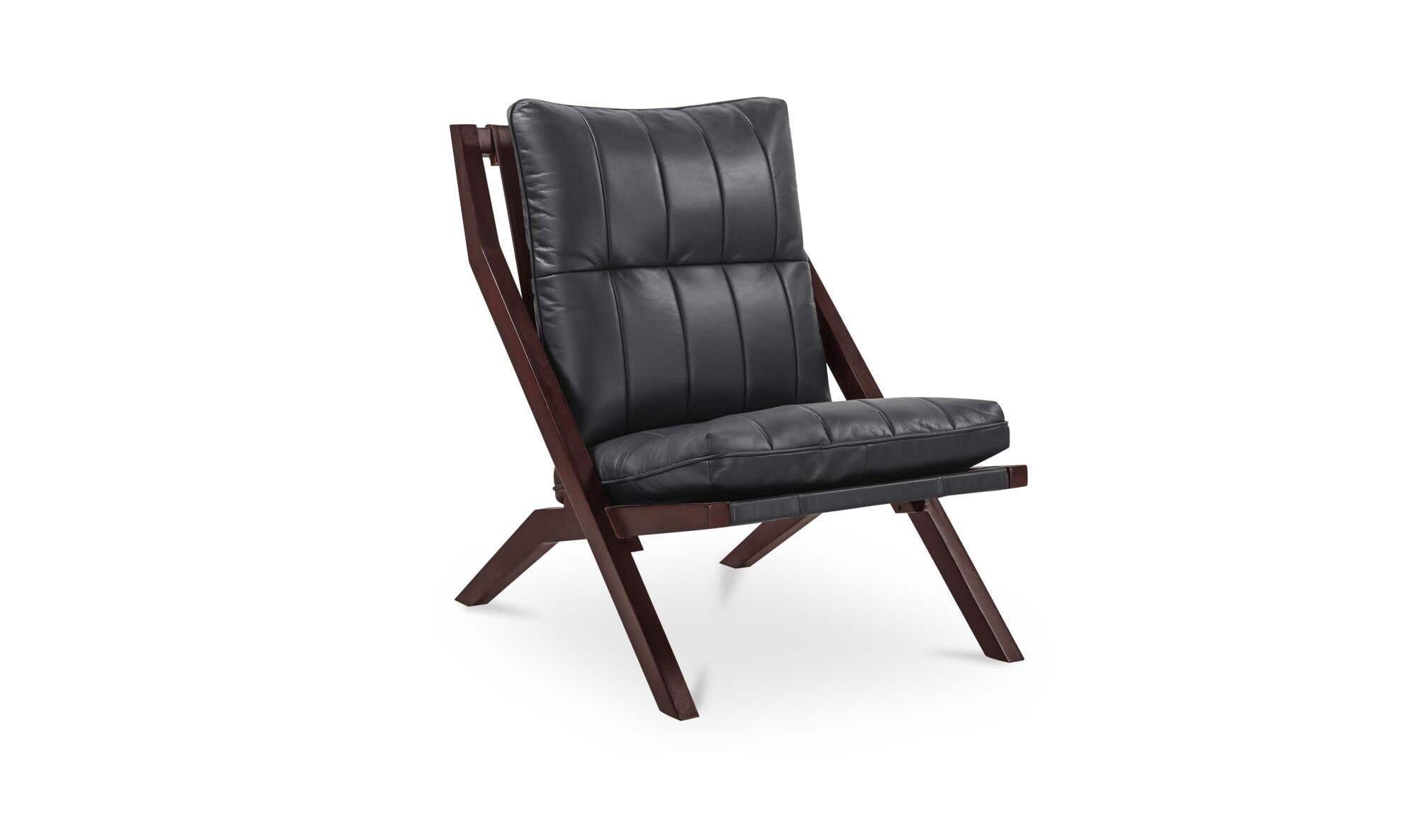 Preston Accent Chair Black by Moe's Home Collection - view 5