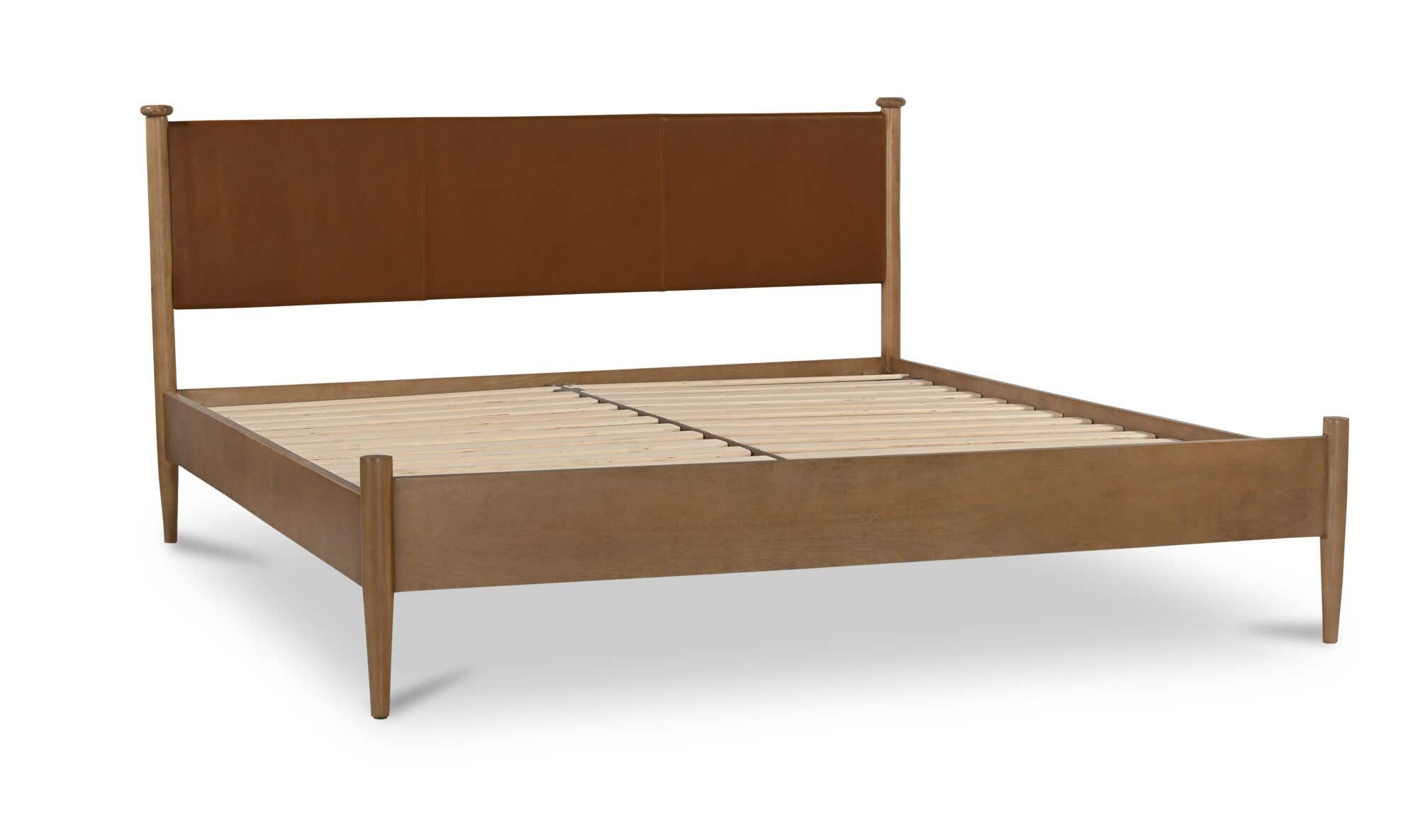 Crosby Queen Bed Brown by Moe's Home Collection - view 5