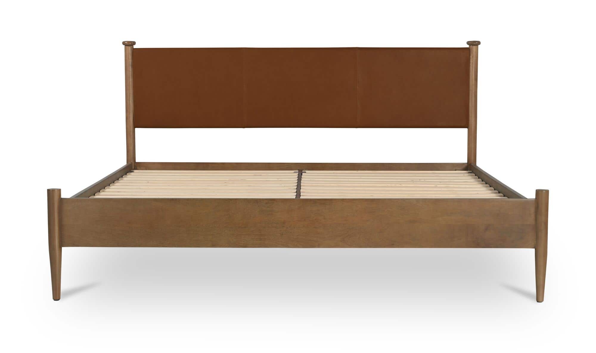 Crosby King Bed Brown by Moe's Home Collection - view 4