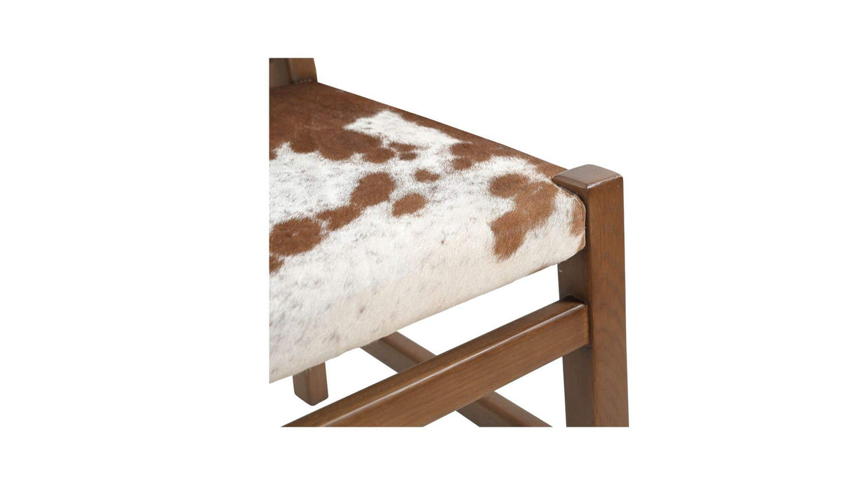 Malone Dining Chair Speckled Hair On Hide by Moe's Home Collection - view 13