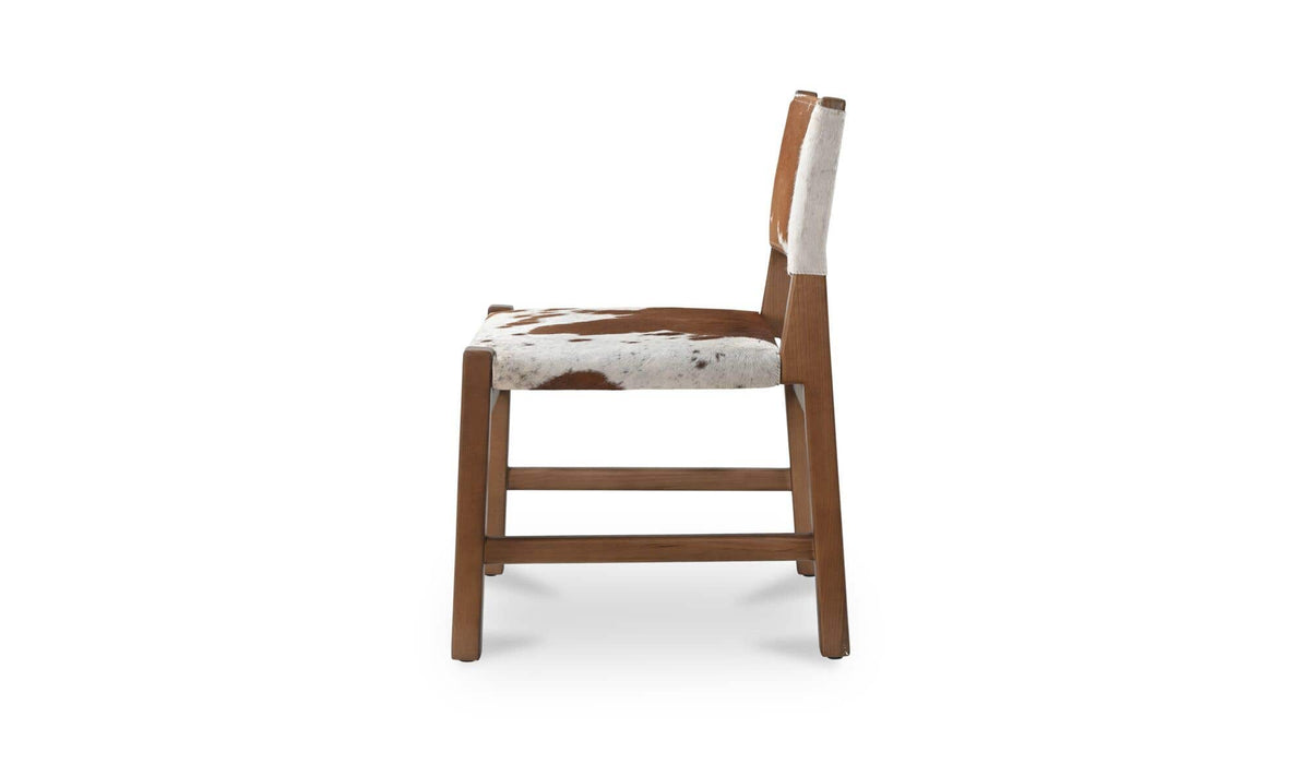 Malone Dining Chair Speckled Hair On Hide by Moe's Home Collection - view 7