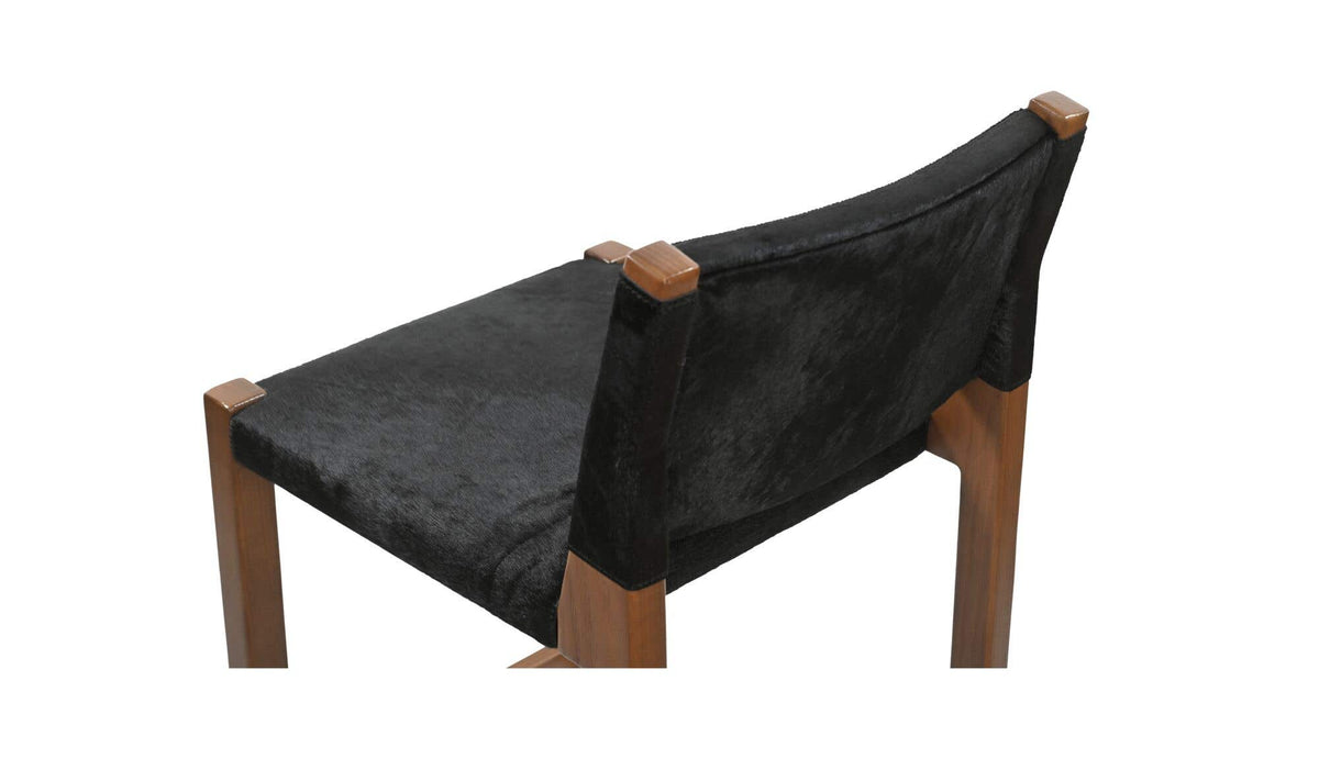 Malone Counter Stool Black Hair On Hide by Moe's Home Collection - view 9