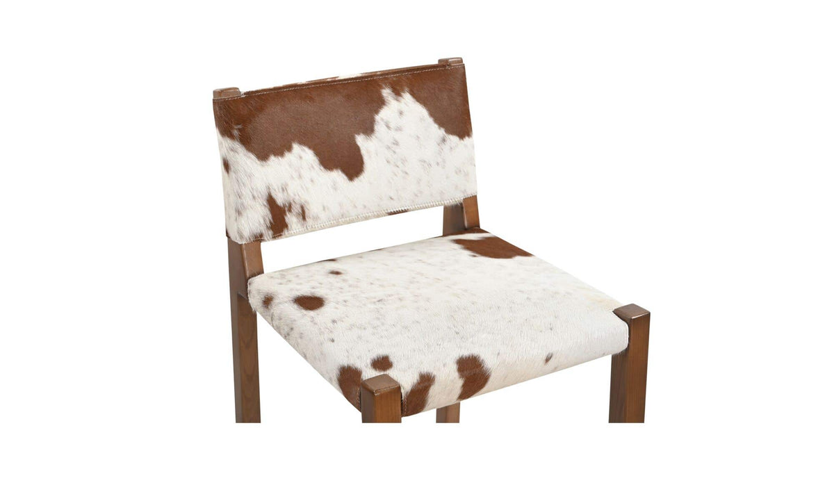 Malone Counter Stool Speckled Hair On Hide by Moe's Home Collection - view 12