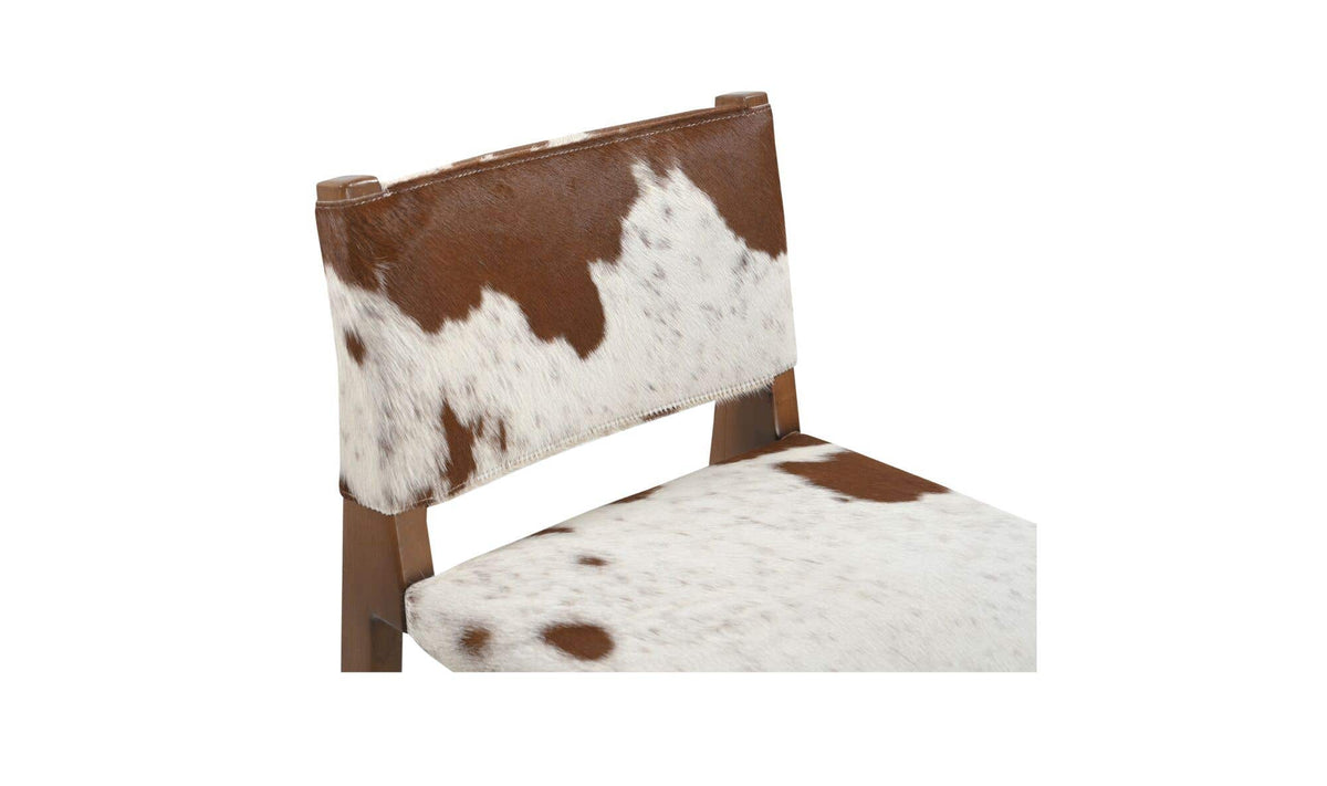 Malone Counter Stool Speckled Hair On Hide by Moe's Home Collection - view 9