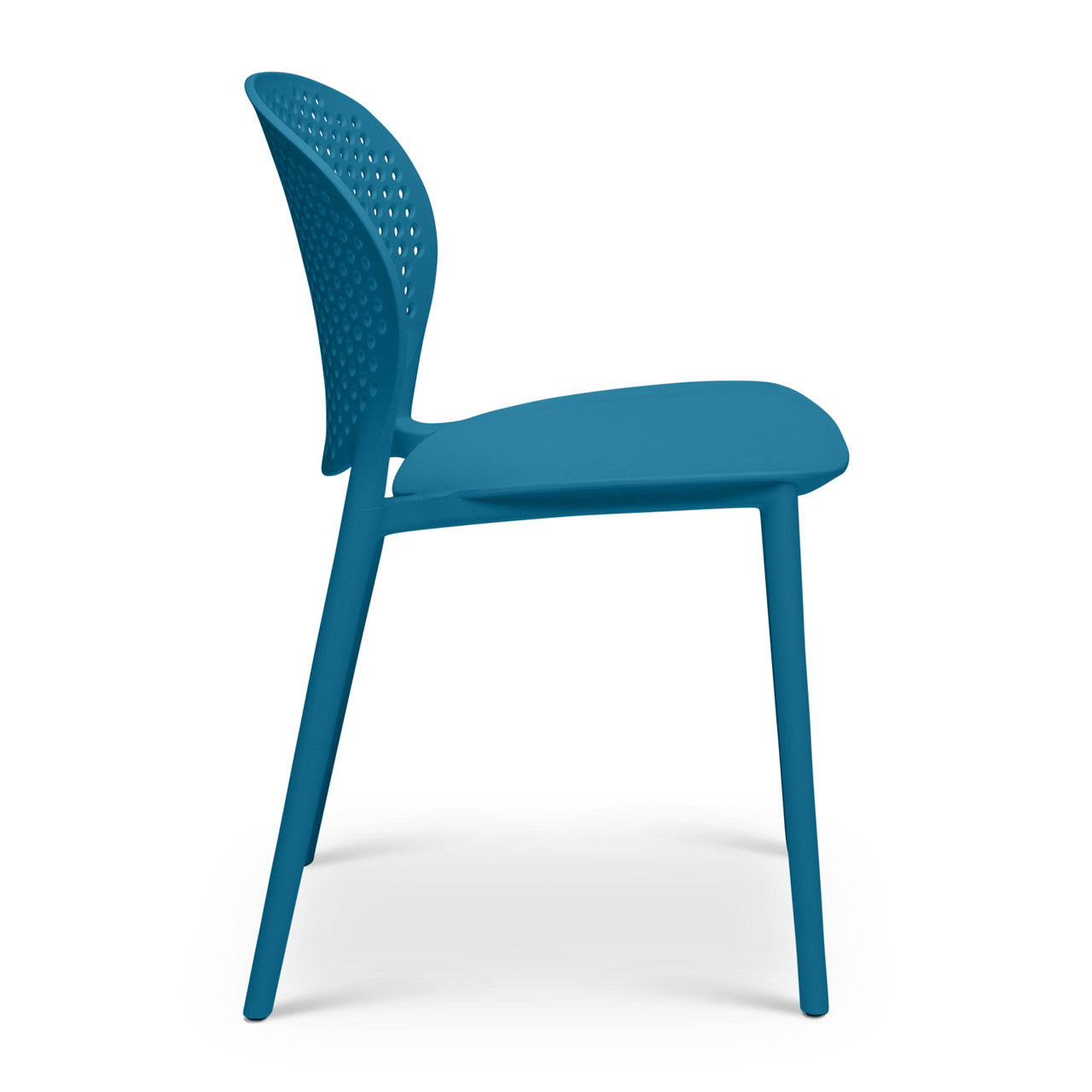 Metro - Bailey Side Chair - Set of 4 - Teal Green