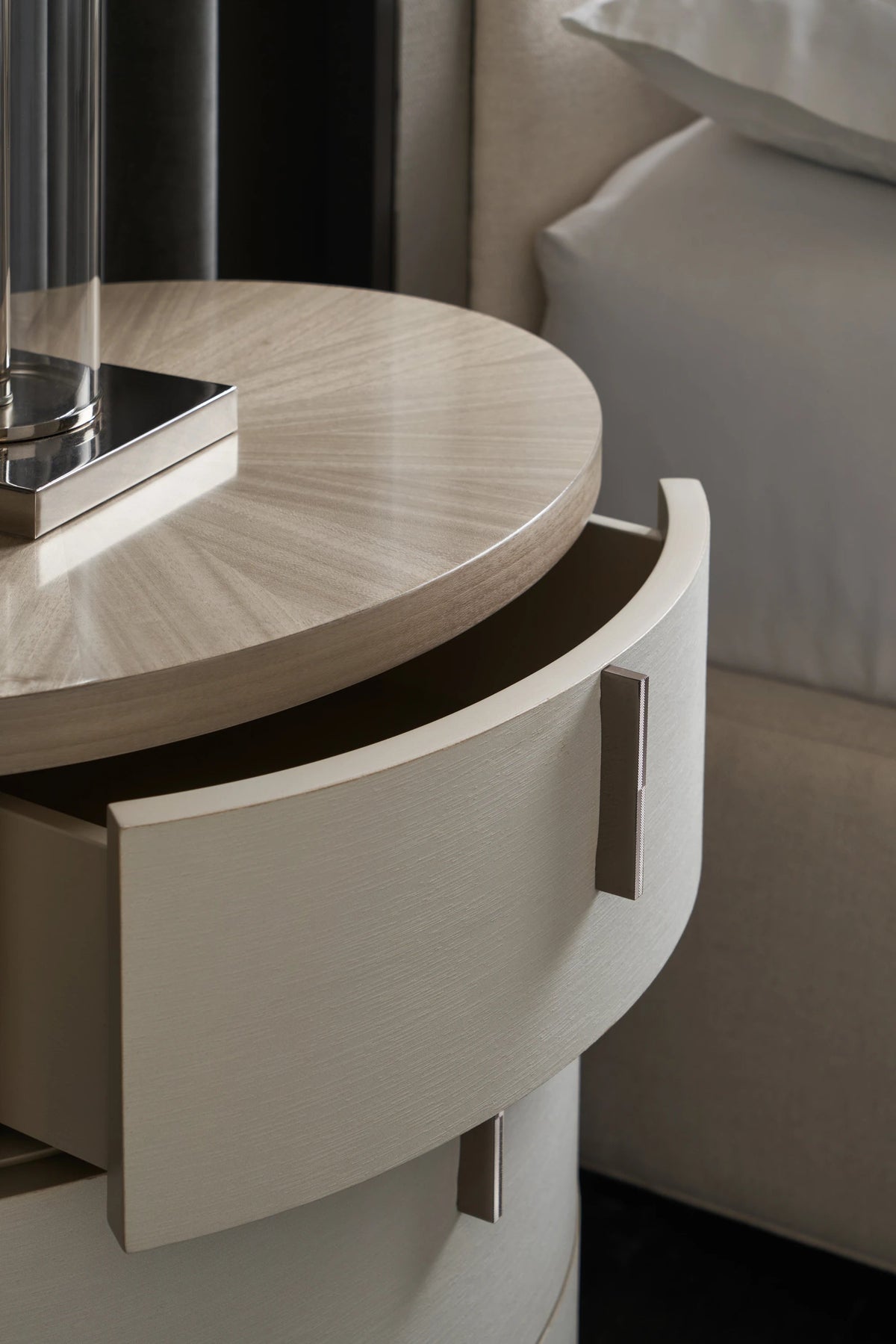 Wandering Moonstone Nightstand 25" by Caracole - view 3
