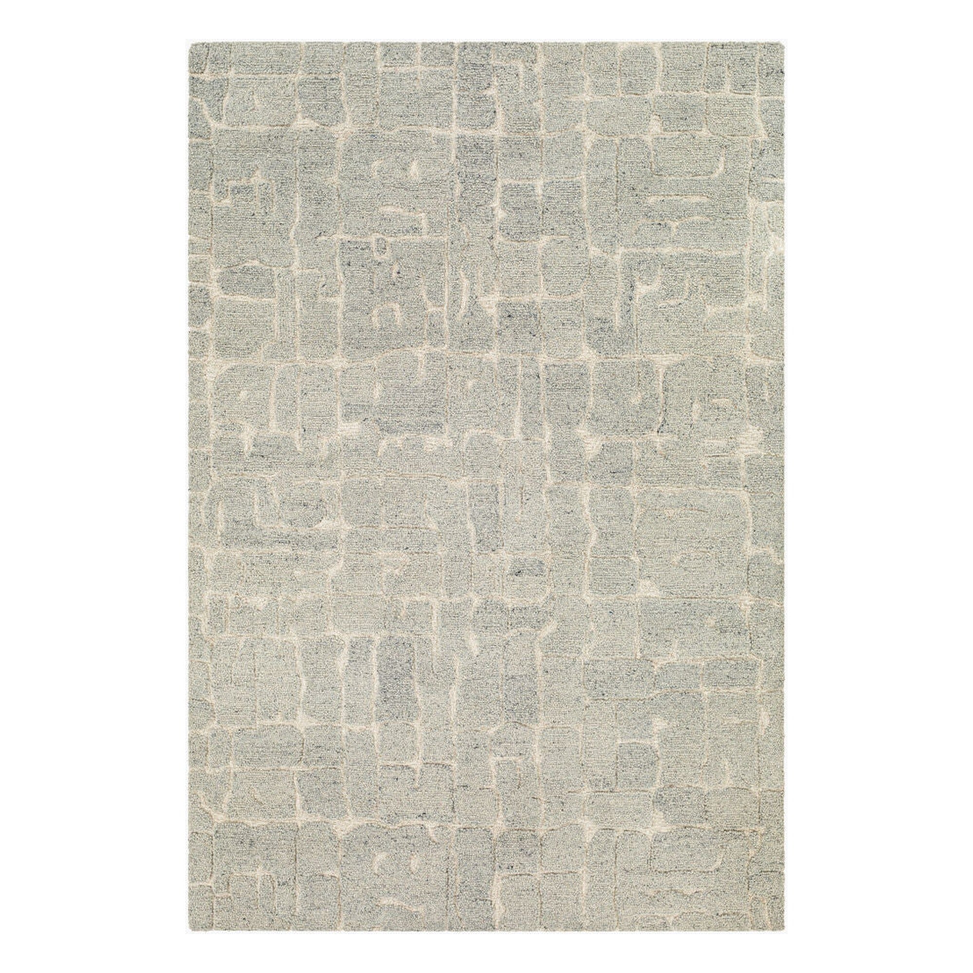 Madelyn Light Beige/Medium Gray Handmade Rug - 2' x 3'