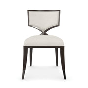 First Chair Dark Chocolate 19" by Caracole