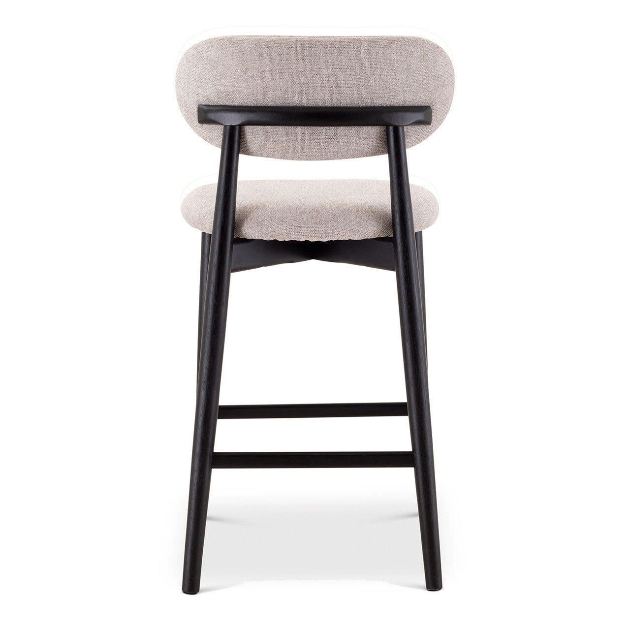 Lucia Counter Stool - Harvest Jute Seat - Ebano Frame