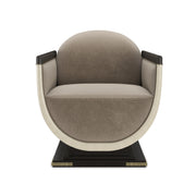 Helena Chair Brushed Gold 30" by Caracole
