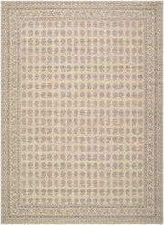Alo Black/Off-White Machine Woven Rug - 2' x 2'11"