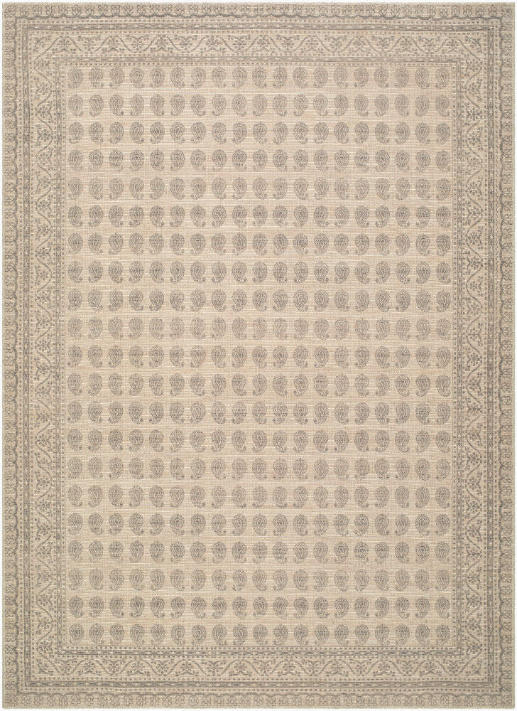 Alo Black/Off-White Machine Woven Rug - 2' x 2'11"