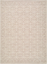 Aram Beige/Tan Machine Woven Rug - 1'10" x 2'11"