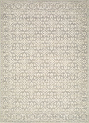 Aram Beige/Light Gray Machine Woven Rug - 1'10" x 2'11"