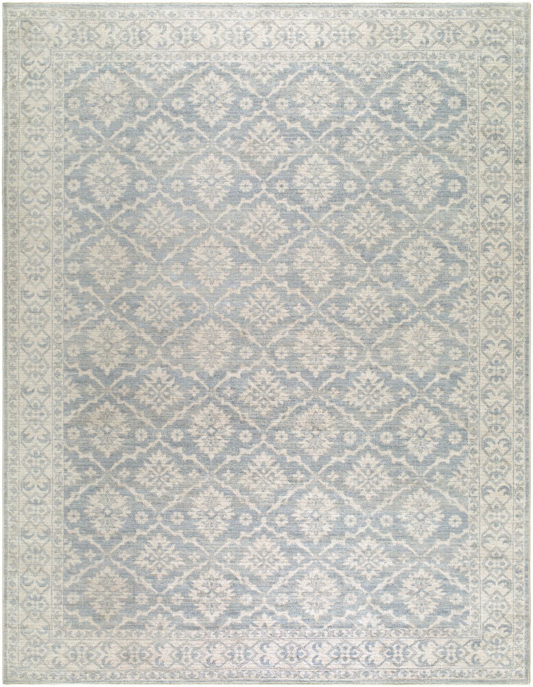 Aram Beige/Pale Blue Machine Woven Rug NBAR-2305 - 1'10" x 2'11"