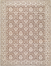 Aram Dark Brown/Oatmeal Machine Woven Rug NBAR-2306 - 1'10" x 2'11"
