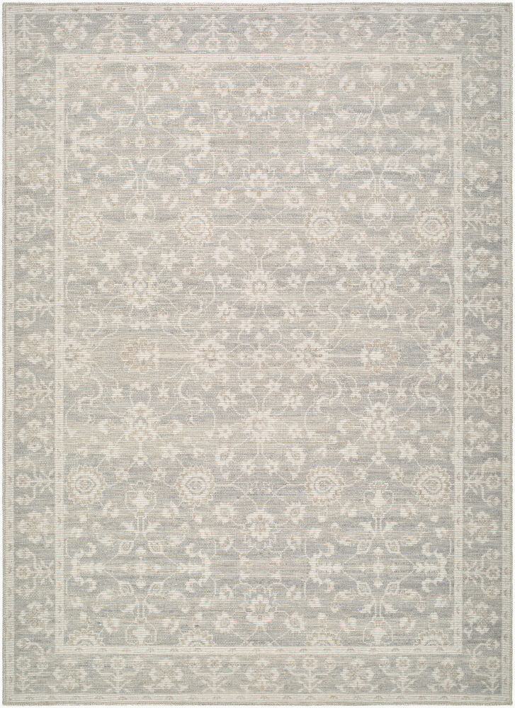 Asha Mustard/Sage Machine Woven Rug NBAS-2301 - 2' x 2'11"
