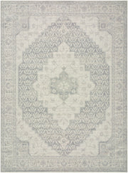 Athiyo Beige/Light Olive Machine Woven Rug - 1'10" x 2'11"