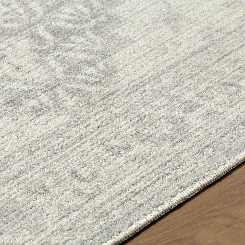 Athiyo Beige/Light Olive Machine Woven Rug - texture