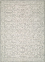 Athiyo Mustard/Sage Machine Woven Rug - 2' x 2'11"