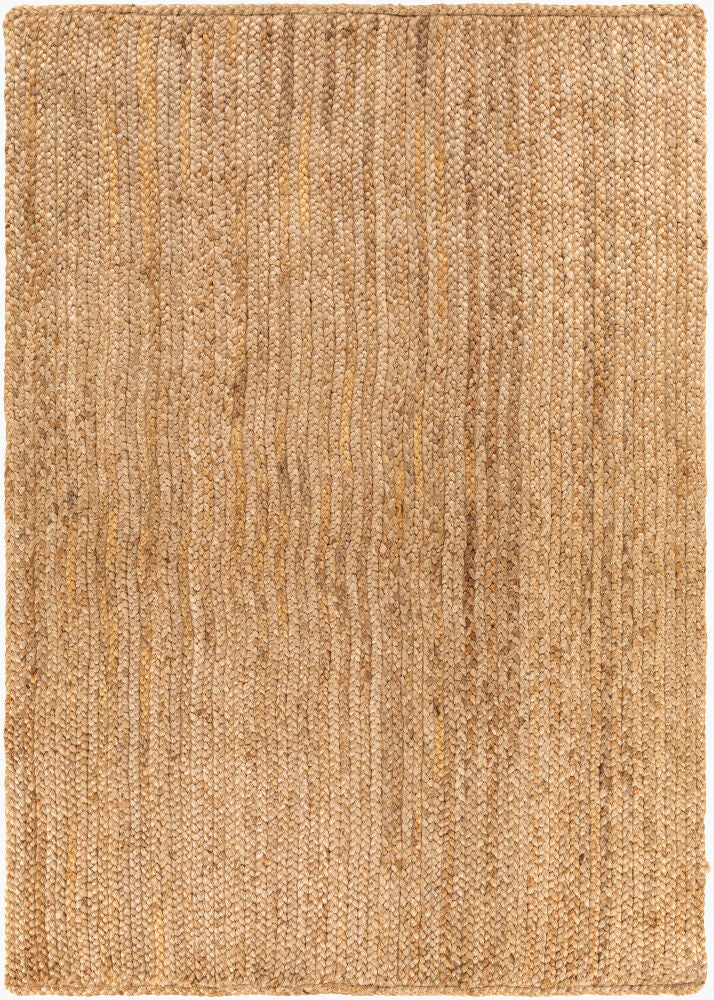 Natural Braids Tan Handmade Rug - 10' x 14'