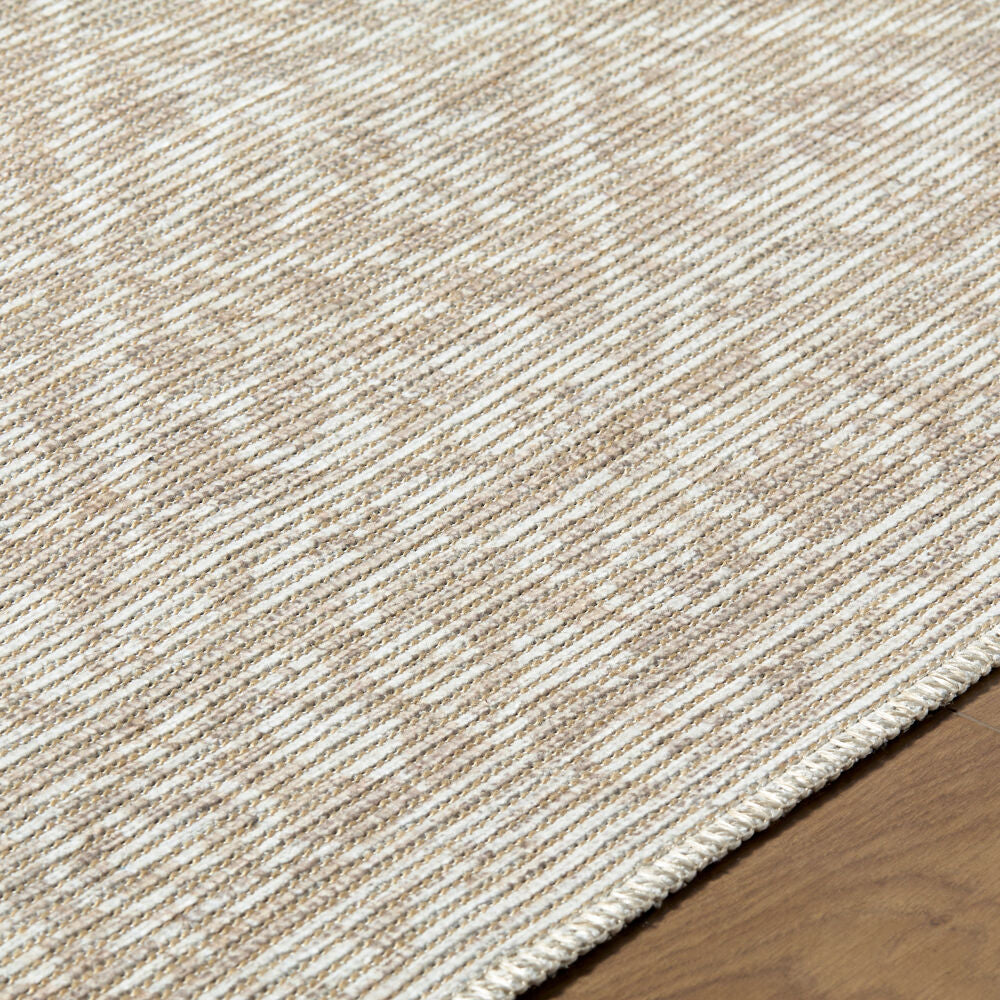 Maan Mustard/Off-White Machine Woven Rug NBMA-2300 - texture
