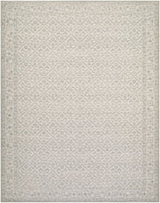 Maan Gray/Off-White Machine Woven Rug NBMA-2301 - 2' x 2'11"