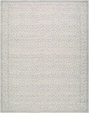 Maan Mustard/Sky Blue Machine Woven Rug NBMA-2302 - 2' x 2'11"