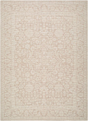 Maan Mustard/Off-White Machine Woven Rug NBMA-2303 - 2' x 2'11"