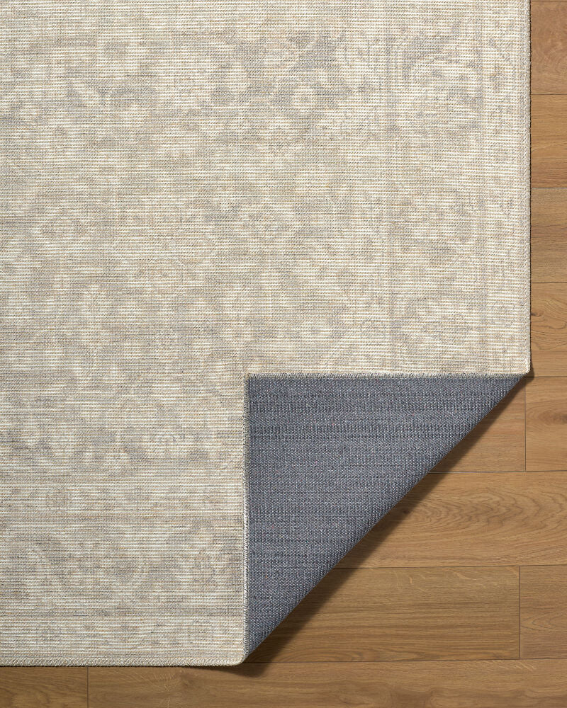 Maan Gray/Off-White Machine Woven Rug NBMA-2305 - fold