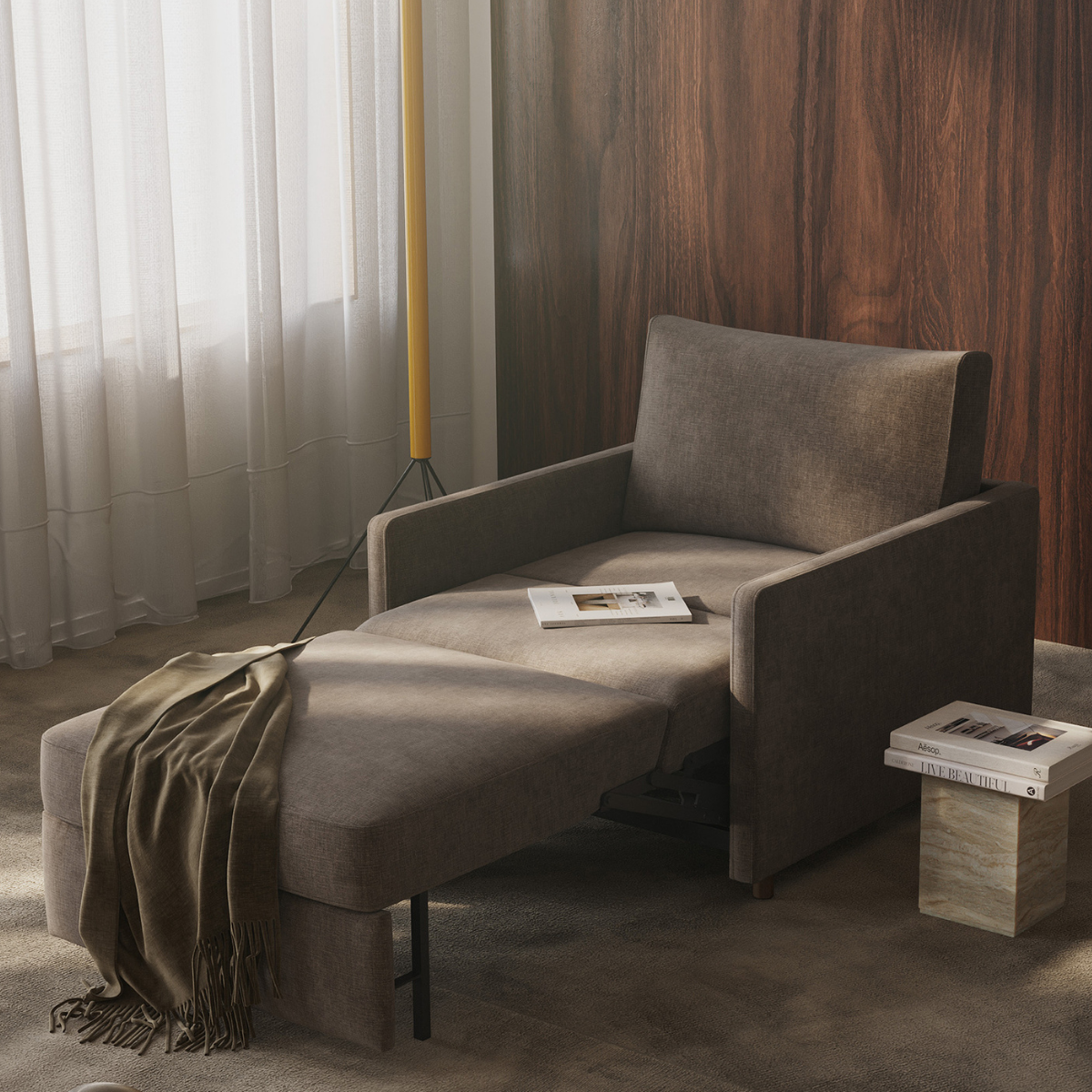 Neah Chair with Slim Arms by Innovation Living at ZIN Home