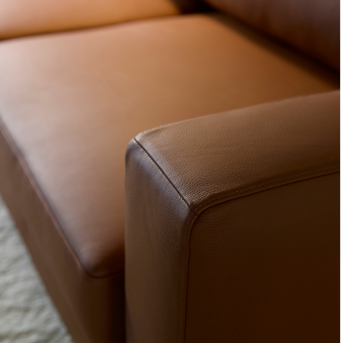 Neah Leather Sleeper Sofa with Standard Arms by Innovation Living at ZIN Home