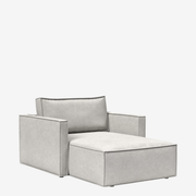 Newilla Lounger Chair with Slim Arms by Innovation Living at ZIN Home