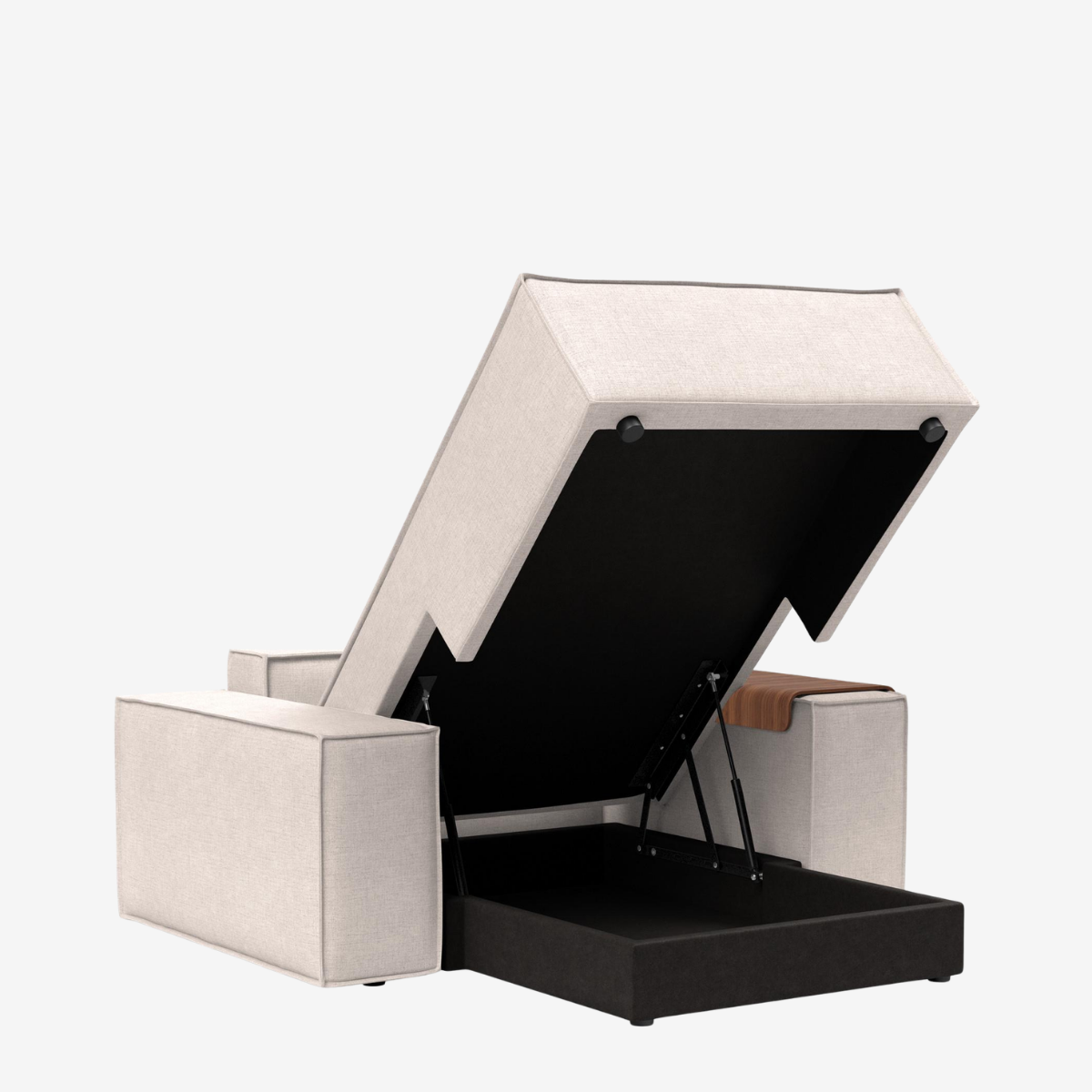 Newilla Lounger Chair with Wide Arms by Innovation Living at ZIN Home