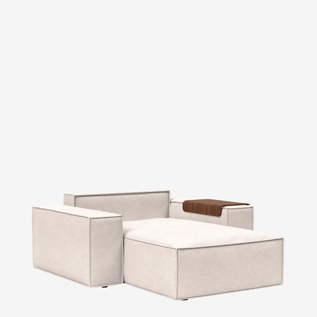 Newilla Lounger Chair with Wide Arms by Innovation Living at ZIN Home