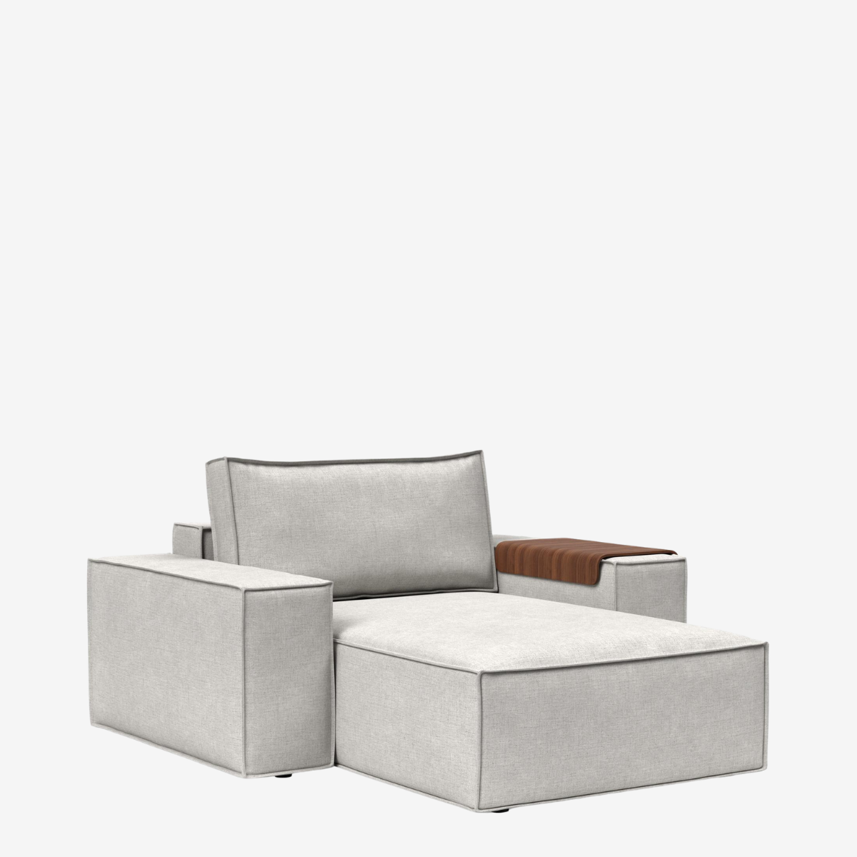 Newilla Lounger Chair with Wide Arms by Innovation Living at ZIN Home