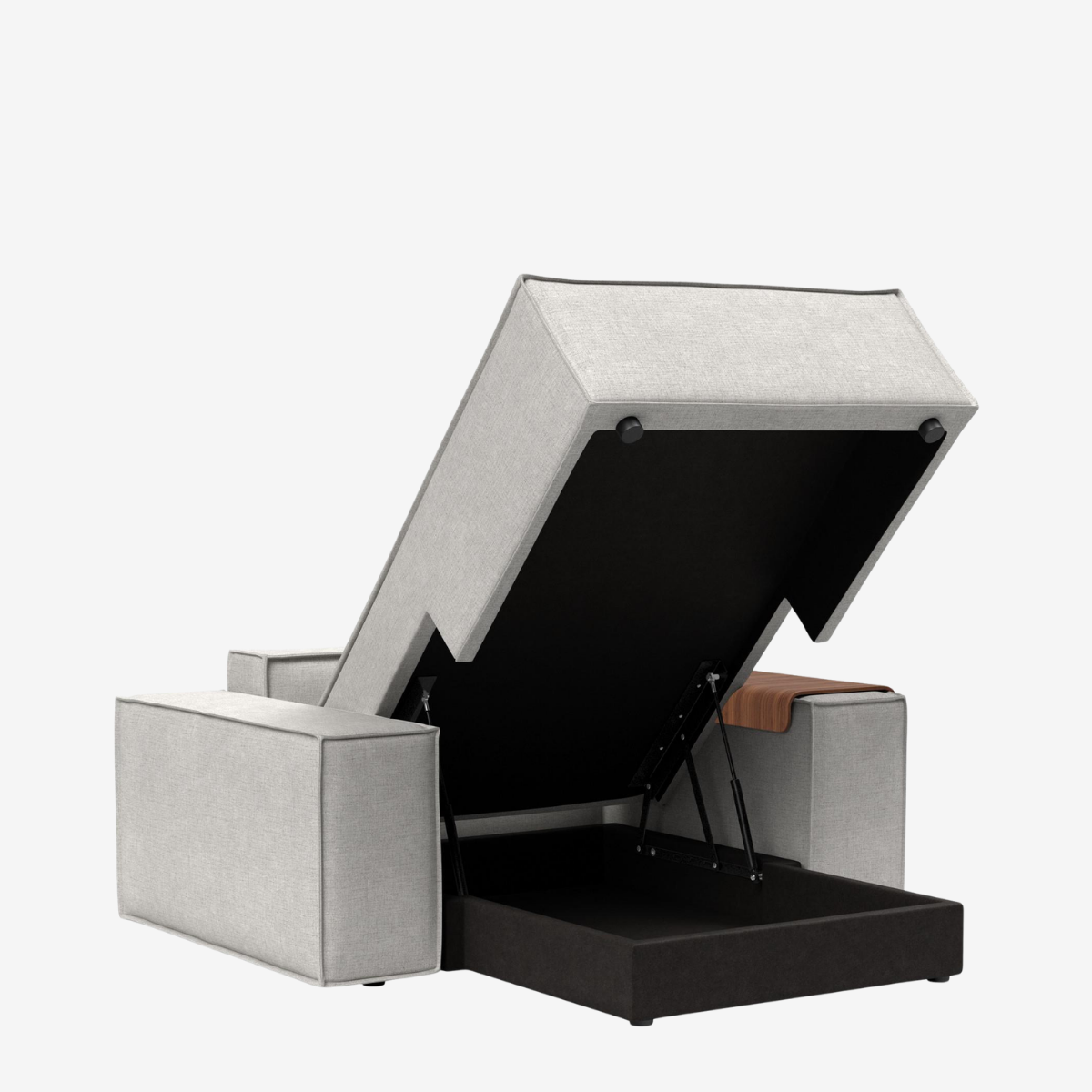 Newilla Lounger Chair with Wide Arms by Innovation Living at ZIN Home