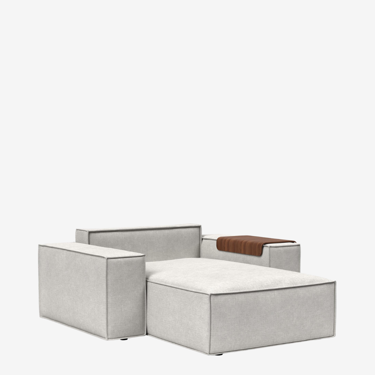 Newilla Lounger Chair with Wide Arms by Innovation Living at ZIN Home