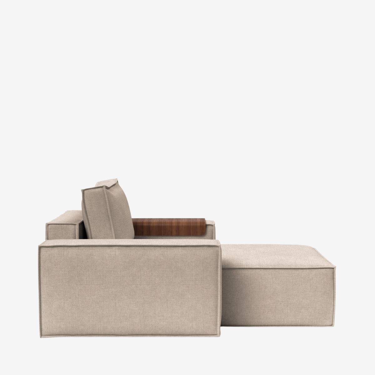 Newilla Lounger Chair with Wide Arms by Innovation Living at ZIN Home