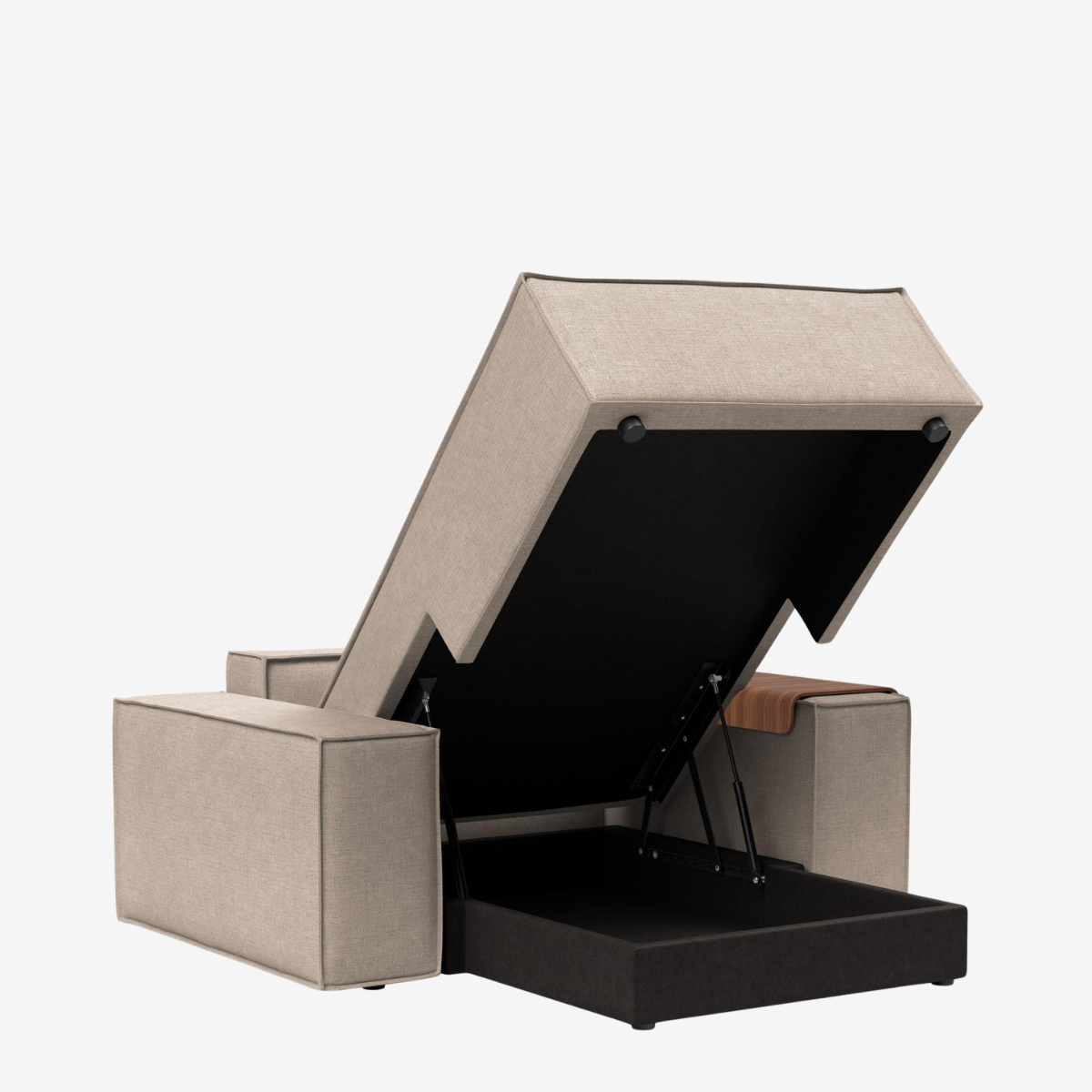 Newilla Lounger Chair with Wide Arms by Innovation Living at ZIN Home