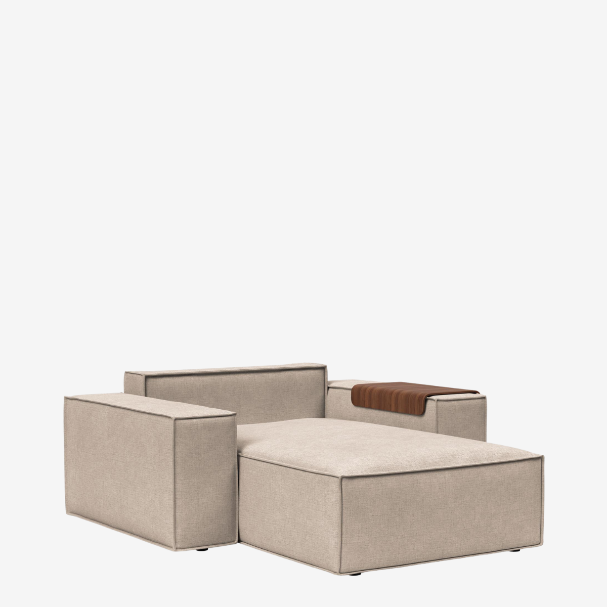 Newilla Lounger Chair with Wide Arms by Innovation Living at ZIN Home